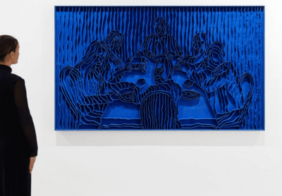 Academie Arendonk Deeltijds Kunstonderwijs DKO Beeldende en Audiovisuele Kunsten BAK vak Kunst en Cultuur themales blauw wit goud zwart