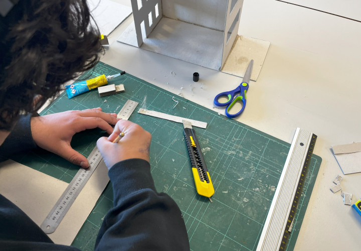 Academie Arendonk hoofdvestigingsplaats opleiding jongeren Deeltijds Kunstonderwijs DKO Beeldende en Audiovisuele Kunsten BAK 3de graad optie Architectuuratelier