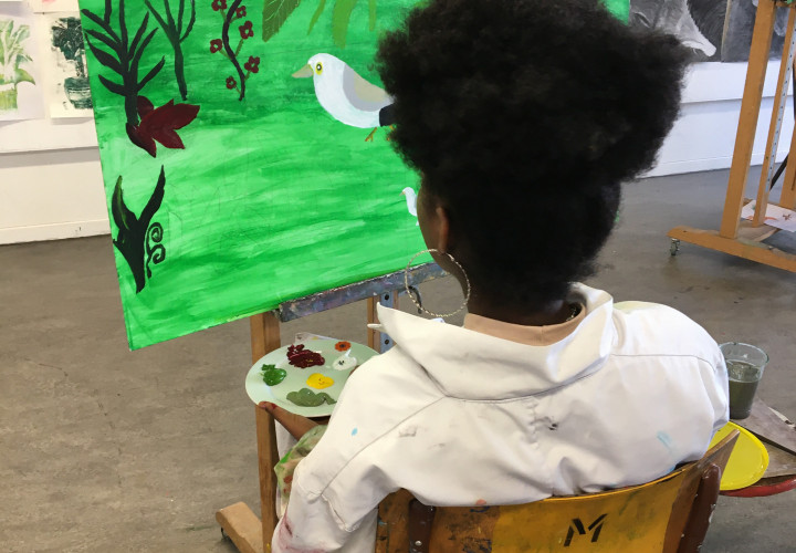 Academie Arendonk hoofdvestigingsplaats opleiding jongeren Deeltijds Kunstonderwijs DKO Beeldende en Audiovisuele Kunsten BAK 3de graad optie Beeldatelier