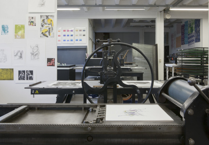 Academie Arendonk opleiding volwassenen Deeltijds Kunstonderwijs DKO Beeldende en Audiovisuele Kunsten BAK langlopende studierichting 4de graad optie Grafiekkunst