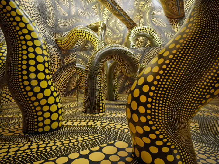 Academie Arendonk Deeltijds Kunstonderwijs DKO Beeldende en Audiovisuele Kunsten BAK vak Kunst en Cultuur themales Kusama Yayoi