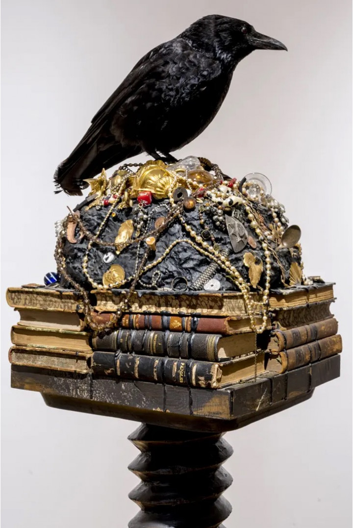 Academie Arendonk Deeltijds Kunstonderwijs DKO Beeldende en Audiovisuele Kunsten BAK vak Kunst en Cultuur themales assemblage