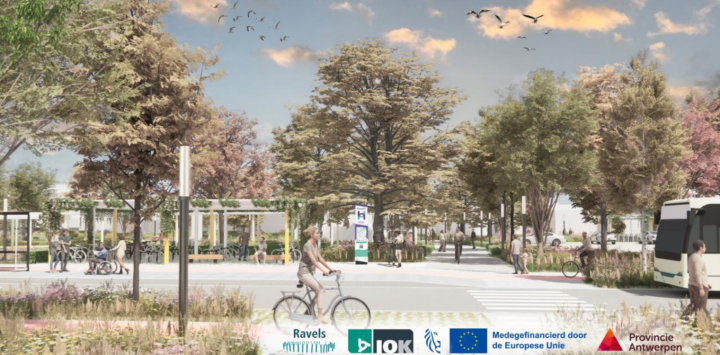 werken sporthal en gemeentehuis Weelde