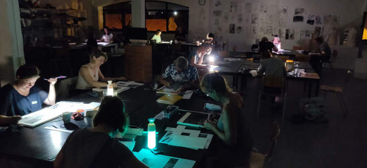 Academie Arendonk hoofdvestigingsplaats opleiding Deeltijds Kunstonderwijs DKO Beeldende en Audiovisuele Kunsten BAK studierichting 3de graad volwassenen optie initiatieatelier