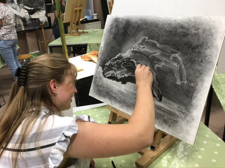 Academie Arendonk hoofdvestigingsplaats opleiding Deeltijds Kunstonderwijs DKO Beeldende en Audiovisuele Kunsten BAK studierichting 3de graad volwassenen optie initiatieatelier