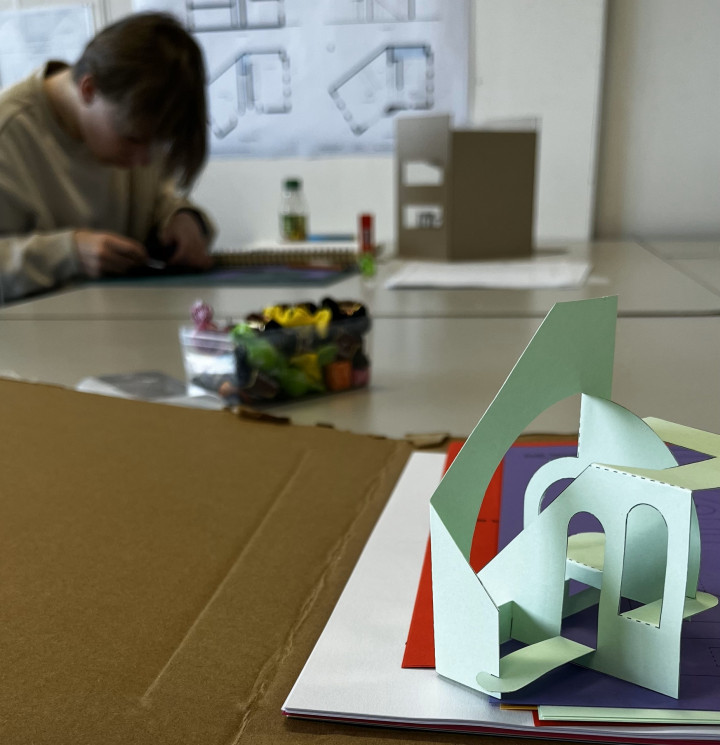 Academie Arendonk hoofdvestigingsplaats opleiding jongeren Deeltijds Kunstonderwijs DKO Beeldende en Audiovisuele Kunsten BAK 3de graad optie Architectuuratelier