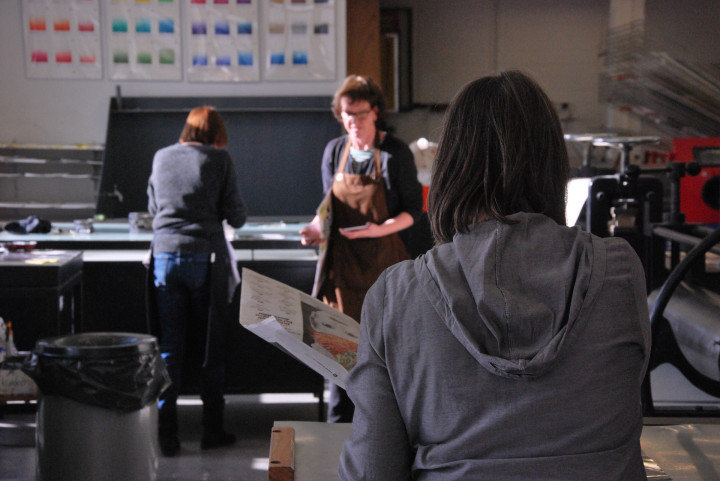 Academie Arendonk opleiding volwassenen Deeltijds Kunstonderwijs DKO Beeldende en Audiovisuele Kunsten BAK langlopende studierichting 4de graad optie Grafiekkunst