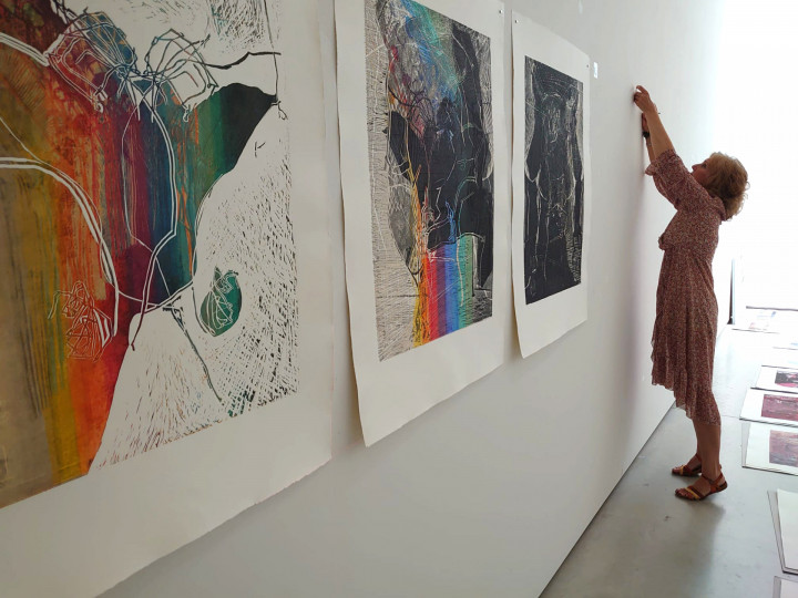 Academie Arendonk opleiding volwassenen Deeltijds Kunstonderwijs DKO Beeldende en Audiovisuele Kunsten BAK langlopende studierichting 4de graad optie Grafiekkunst