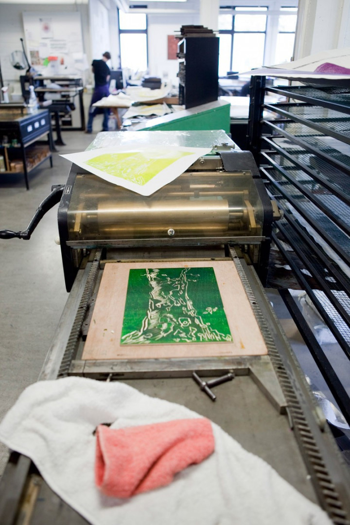 Academie Arendonk opleiding volwassenen Deeltijds Kunstonderwijs DKO Beeldende en Audiovisuele Kunsten BAK langlopende studierichting 4de graad optie Grafiekkunst