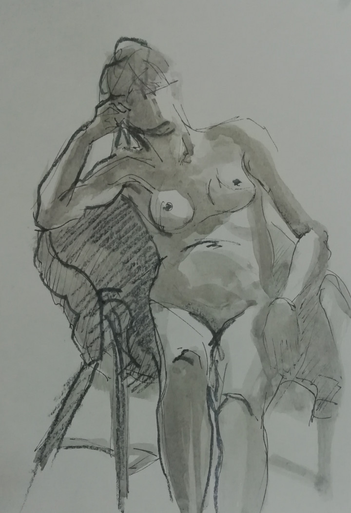 Academie Arendonk opleiding volwassenen Deeltijds Kunstonderwijs DKO Beeldende en Audiovisuele Kunsten BAK langlopende studierichting 4de graad optie Levend Model tekenen