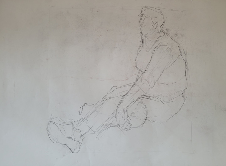 Academie Arendonk opleiding volwassenen Deeltijds Kunstonderwijs DKO Beeldende en Audiovisuele Kunsten BAK langlopende studierichting 4de graad optie Levend Model tekenen