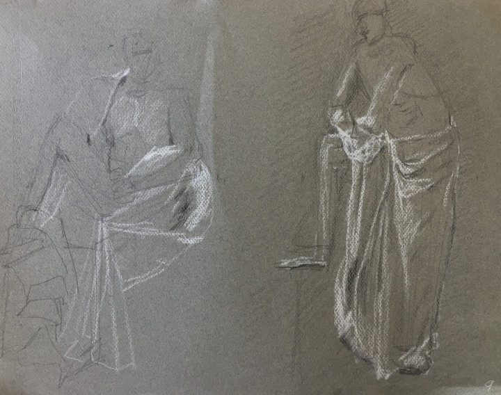 Academie Arendonk opleiding volwassenen Deeltijds Kunstonderwijs DKO Beeldende en Audiovisuele Kunsten BAK langlopende studierichting 4de graad optie Levend Model tekenen