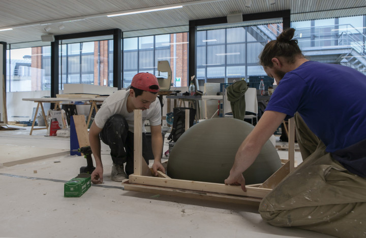 Galerie NZ dependance Academie Arendonk Deeltijds Kunstonderwijs DKO Beeldende en Audiovisuele Kunsten BAK expo We zullen zien Florian Mertens Quinten Van Essche 3 februari 7 maart 2020