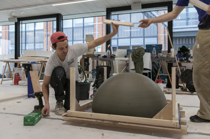 Galerie NZ dependance Academie Arendonk Deeltijds Kunstonderwijs DKO Beeldende en Audiovisuele Kunsten BAK expo We zullen zien Florian Mertens Quinten Van Essche 3 februari 7 maart 2020